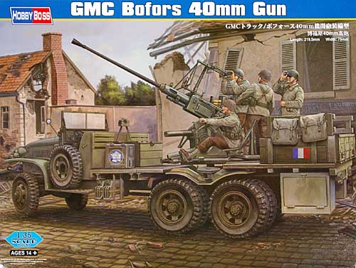 GMC トラック ボフォース 40mm機関砲装備型 プラモデル (ホビーボス 1/35 ファイティングビークル シリーズ No.82459) 商品画像