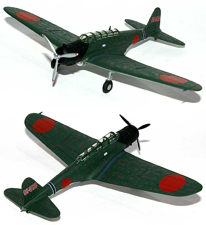 中島 B5N2 97式3号艦上攻撃機 空母蒼龍搭載機 BI-318 完成品 (Avioni-X ダイキャスト製完成品モデル No.AV441002) 商品画像_1