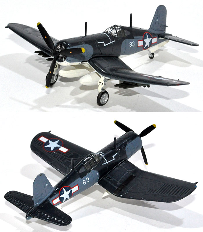ヴォート F4U-1 コルセア VMF-214 ブラックシープ (1943年) 完成品 (Avioni-X ダイキャスト製完成品モデル No.AV441012) 商品画像_2