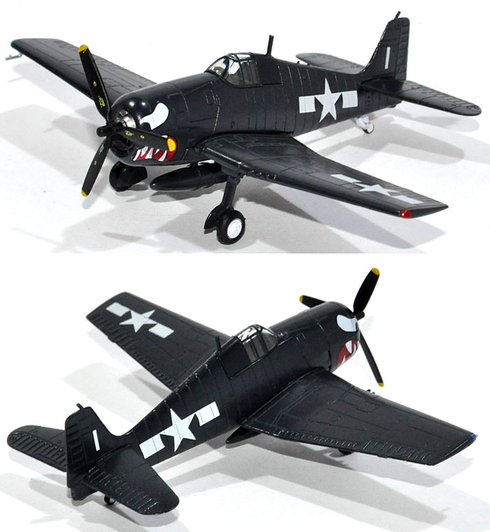 グラマン F6F-5 ヘルキャット VF-27 (USSプリンストン 1944年) 完成品 (Avioni-X ダイキャスト製完成品モデル No.AV441017) 商品画像_2