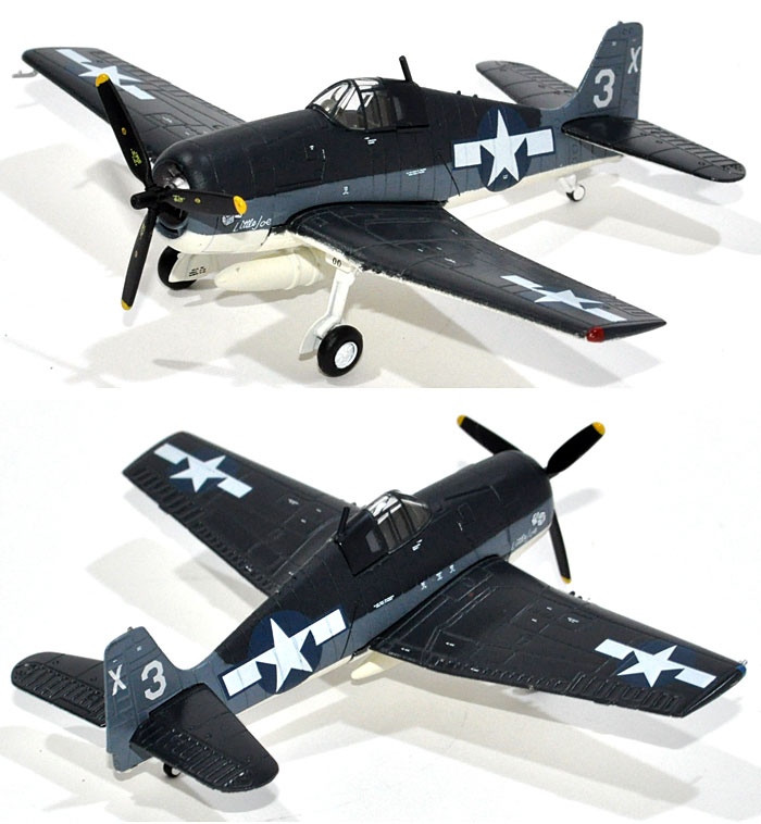 グラマン F6F-3 ヘルキャット VF-51 (USSサン・ジャシント 1944年) 完成品 (Avioni-X ダイキャスト製完成品モデル No.AV441020) 商品画像_2