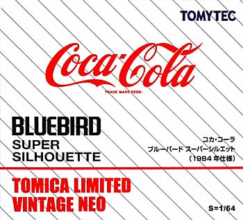 コカ・コーラ ブルーバード シルエット (84年仕様・白) ミニカー (トミーテック トミカリミテッド ヴィンテージ ネオ No.233879) 商品画像