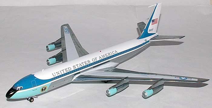 ボーイング VC-137C U.S.A.F. 62-6000 (Polished) 完成品 (INFLIGHT 200 1/200 ダイキャスト完成品モデル （エアライン） No.IF7070911PA) 商品画像_1