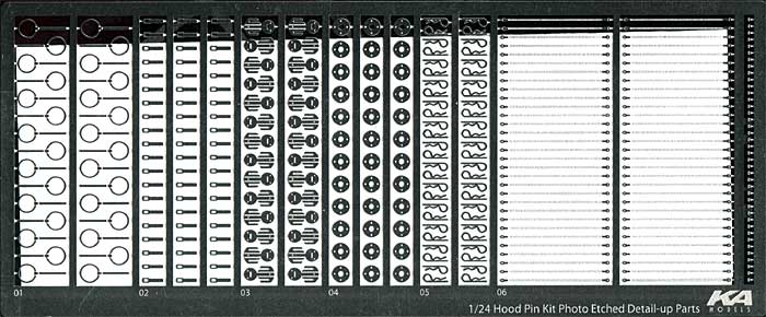 フードピンセット エッチング (KA Models カーモデル用 エッチングパーツ No.KA-24004) 商品画像_1