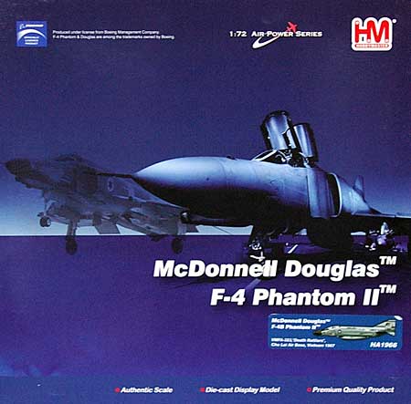 F-4B ファントム 2 VMFA-323 デス・ラットラーズ 完成品 (ホビーマスター 1/72 エアパワー シリーズ （ジェット） No.HA1966) 商品画像