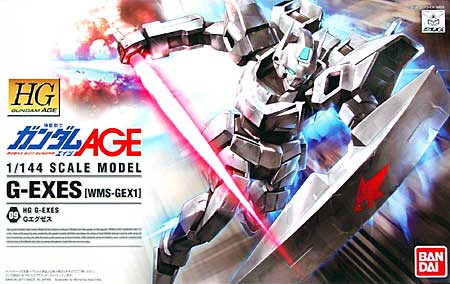 WMS-GEX1 Gエグゼス プラモデル (バンダイ 1/144 HG ガンダムAGE（エイジ） No.009) 商品画像