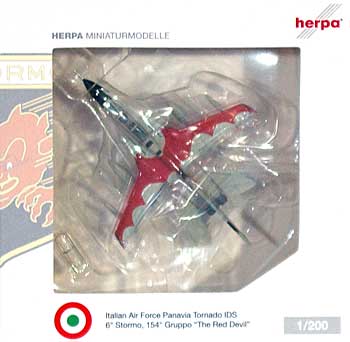 トーネード IDS イタリア空軍 第6航空団 The Red Devil 完成品 (ヘルパ herpa Wings （ヘルパ ウイングス） No.554695) 商品画像