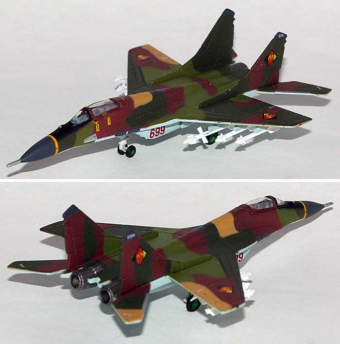 MiG-29 フルクラム 東ドイツ人民空軍 第3戦闘航空団 完成品 (ヘルパ herpa Wings （ヘルパ ウイングス） No.554701) 商品画像_3