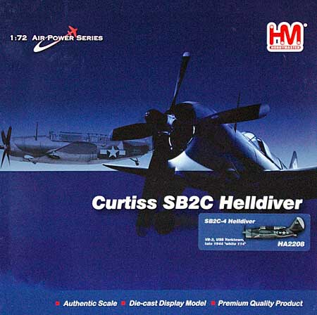 SB2C-4 ヘルダイバー ホワイト 114 完成品 (ホビーマスター 1/72 エアパワー シリーズ （レシプロ） No.HA2208) 商品画像