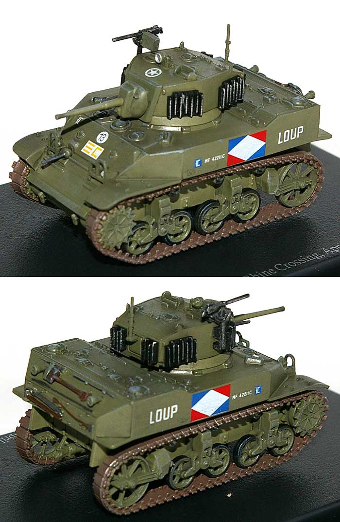 M5A1スチュアート 自由フランス軍 完成品 (ホビーマスター 1/72 グランドパワー シリーズ No.HG4904) 商品画像_1