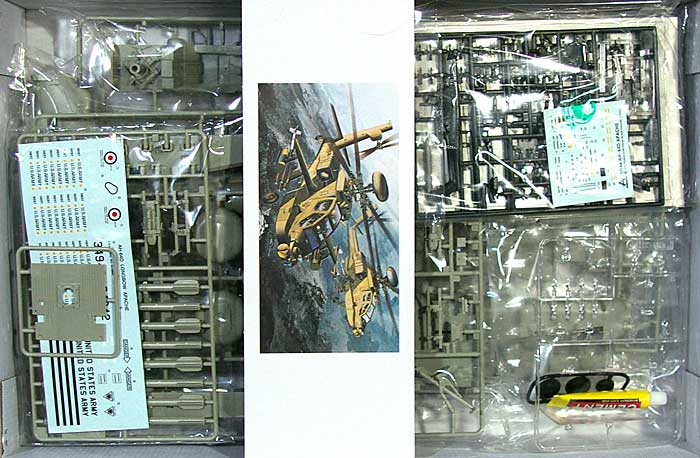 AH-64D アパッチ ロングボウ (特別付属品 1/144 プラモデル・キット 1セット付属) プラモデル (エース コーポレーション 1/35 ヘリコプターシリーズ No.28000D) 商品画像_1