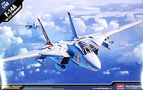 F-14A トムキャット VF-111 サンダウナーズ プラモデル (アカデミー 1/48 Aircrafts No.12230) 商品画像