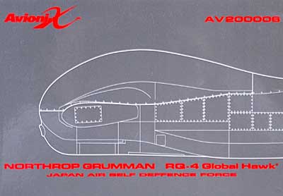 RQ-4 グローバルホーク USAF 412th Test Wing, Air Force Flight Test Center 完成品 (Avioni-X ダイキャスト製完成品モデル No.AV200005) 商品画像