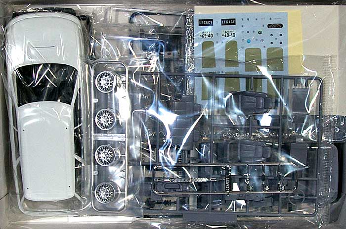 スバル レガシィ ツーリングワゴン GT/B-spec (BG5) プラモデル (アオシマ 1/24 ザ・ベストカーGT No.051) 商品画像_1