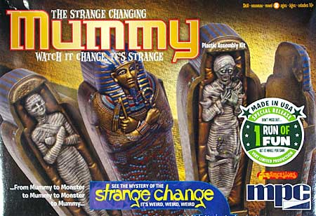 THE STRANGE CHANGING マミー (Mummy) プラモデル (MPC プラスチックモデルキット No.755-12) 商品画像