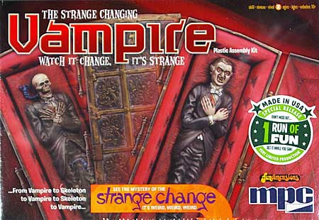 THE STRANGE CHANGING ヴァンパイア (Vampire) プラモデル (MPC プラスチックモデルキット No.756-12) 商品画像