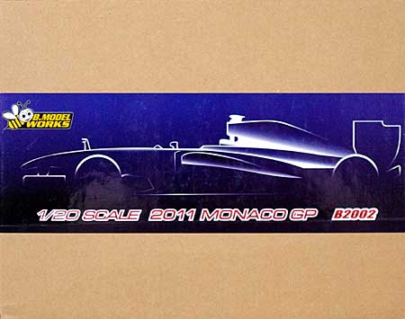 レッドブル RB7 2011 モナコGP レジン (B.MODEL WORKS 1/20 レジンキット No.B2002) 商品画像