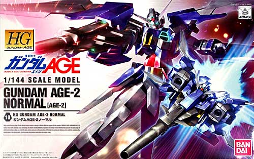 ガンダム AGE-2 ノーマル プラモデル (バンダイ 1/144 HG ガンダムAGE（エイジ） No.010) 商品画像