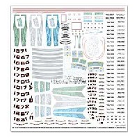 ポーラライツ スタートレック (STAR TREK) U.S.S エンタープライズ NCC-1701A (改装型) デカール