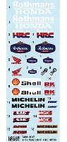 タブデザイン 1/12 デカール ホンダ NSR 250R SP 1988 オプションデカール