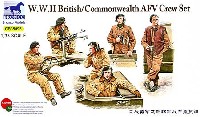 ブロンコモデル 1/35 AFVモデル イギリス 戦闘車両乗員 6体 (ベレー帽スタイル他)