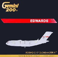ジェミニ ジェット 1/200 ジェミニ 200 （Gemini 200） C-17 グローブマスター U.S.A.F. 412th TW 418th FLTS エドワーズ空軍基地 87-0025