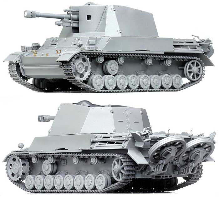 ドイツ 3/4号 10.5cm le.FH18/40/2 自走榴弾砲 プラモデル (サイバーホビー 1/35 AFV シリーズ （'39～'45 シリーズ） No.6710) 商品画像_3