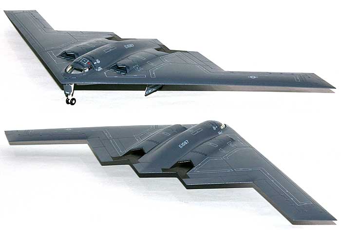 B-2A アメリカ空軍 第509爆撃航空団 第393爆撃飛行隊 Spirit of Pennsylvania 完成品 (ヘルパ herpa Wings （ヘルパ ウイングス） No.554848) 商品画像_3