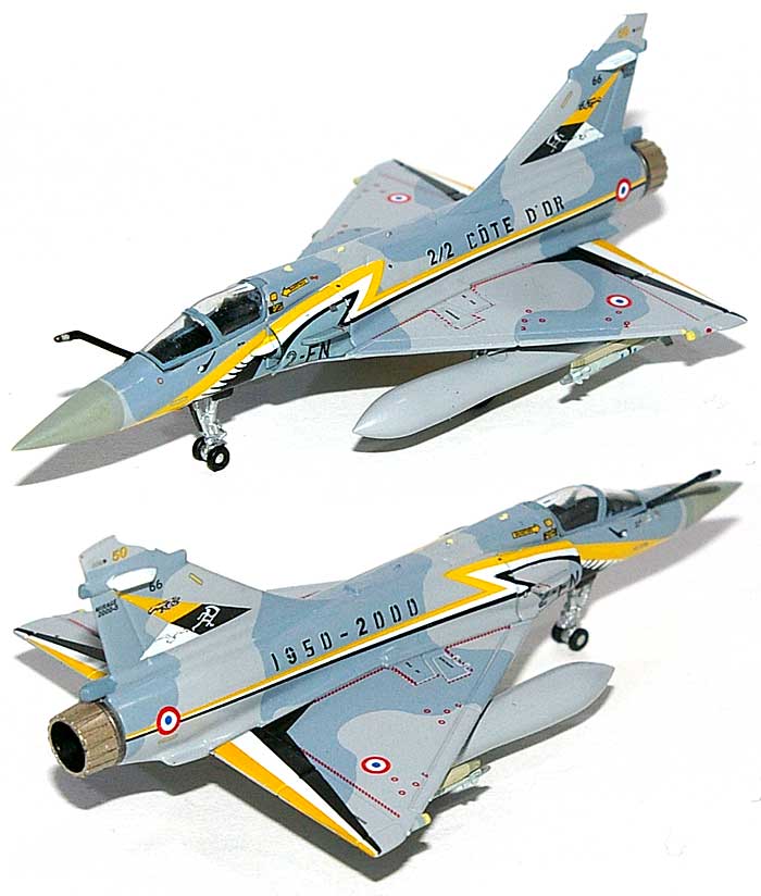 ミラージュ 2000-5 フランス空軍 EC2/2 Cote d' Or 50ans BA102 ディジョン 2000 完成品 (ホーガンウイングス M-SERIES No.7464) 商品画像_1