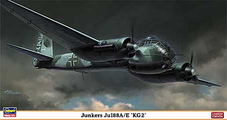 ユンカース Ju188A/E 第2爆撃航空団 プラモデル (ハセガワ 1/72 飛行機 限定生産 No.01970) 商品画像