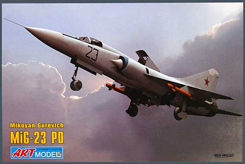 ロシア ミグ MiG-23PD 試作STOL実験機 プラモデル (ART MODEL 1/72 エアクラフト プラモデル No.AM7208) 商品画像