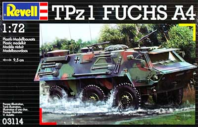 TPz1 フックス A4 プラモデル (Revell 1/72　ミリタリー No.03114) 商品画像