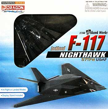 F-117 ナイトホーク アメリカ空軍 第37戦術戦闘航空団 完成品 (ドラゴン 1/144 ウォーバーズシリーズ No.51019) 商品画像