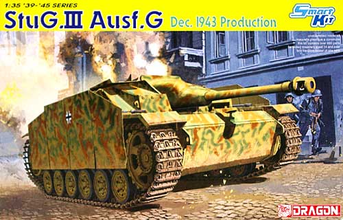 ドイツ 3号突撃砲 G型 中期型 1943年12月生産車 プラモデル (ドラゴン 1/35 39-45 Series No.6581) 商品画像