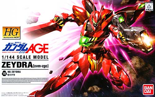 xvm-zgc ゼイドラ プラモデル (バンダイ 1/144 HG ガンダムAGE（エイジ） No.015) 商品画像