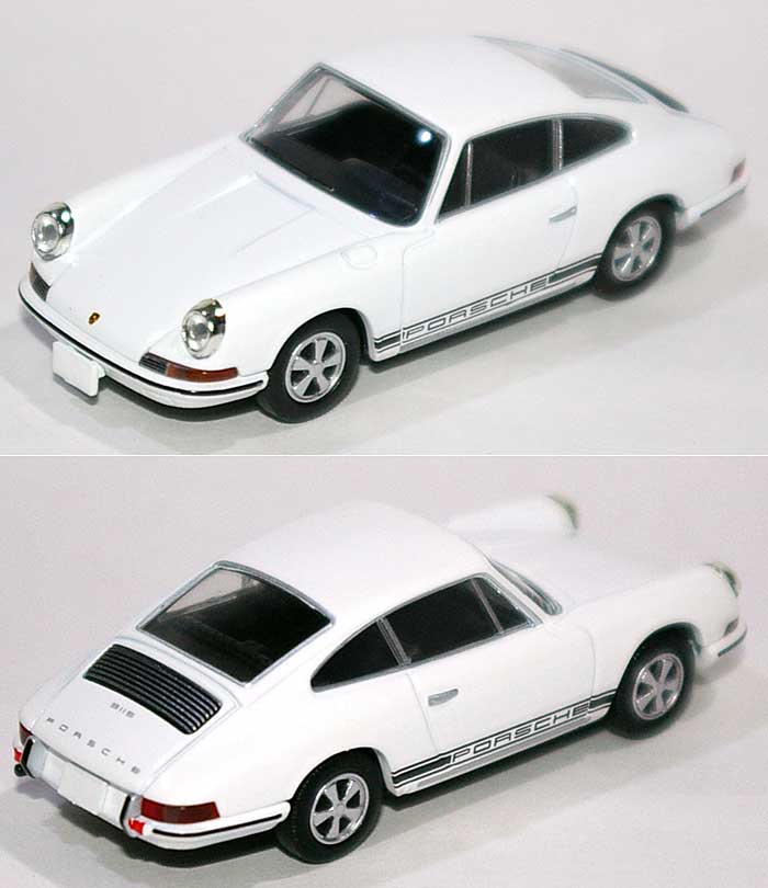 ポルシェ 911S (1968年式) (白) ミニカー (トミーテック トミカリミテッド ヴィンテージ No.LV-086d) 商品画像_2