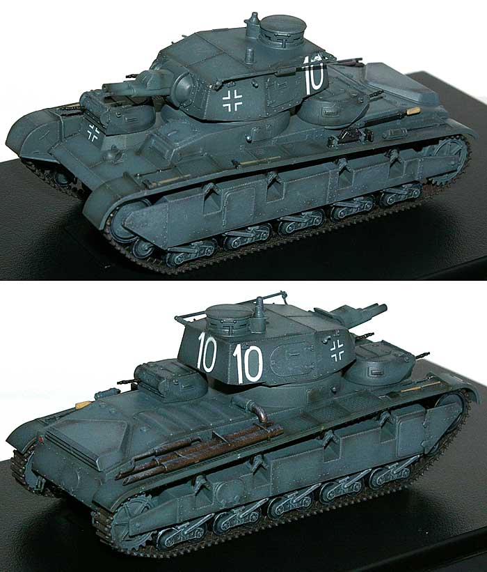 ドイツ ノイバウファールツォイク 多砲塔戦車 (3-5号車) ドイツ 1940 完成品 (ドラゴン 1/72 ドラゴンアーマーシリーズ No.60597) 商品画像_1