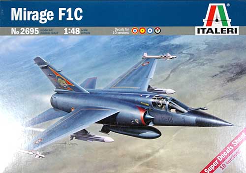 ミラージュ F1C プラモデル (イタレリ 1/48 飛行機シリーズ No.2695) 商品画像