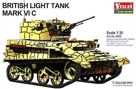 イギリス Mk.6C 軽戦車 プラモデル (バルカンスケール 1/35 AFVモデル No.56009) 商品画像