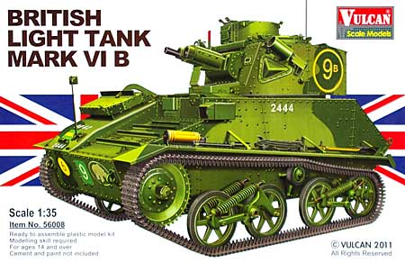 イギリス Mk.6B 軽戦車 プラモデル (バルカンスケール 1/35 AFVモデル No.56008) 商品画像