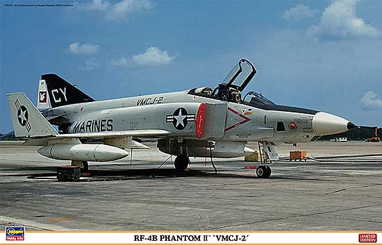 RF-4B ファントム 2 VMCJ-2 プラモデル (ハセガワ 1/48 飛行機 限定生産 No.09973) 商品画像