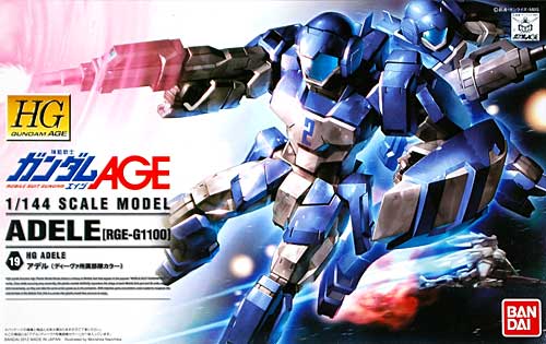 RGE-G1100 アデル (ディーヴァ所属部隊カラー) プラモデル (バンダイ 1/144 HG ガンダムAGE（エイジ） No.019) 商品画像