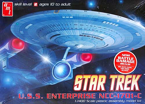 U.S.S. エンタープライズ NCC-1701-C プラモデル (amt スタートレック（STAR TREK）シリーズ No.AMT721) 商品画像