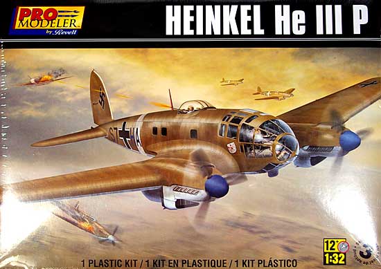 ハインケル He111P プラモデル (レベル 1/32 Aircraft No.85-5628) 商品画像