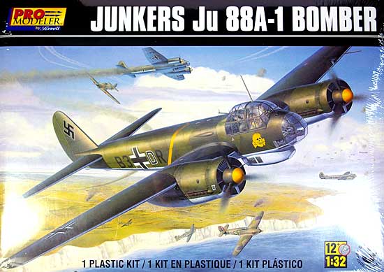 ユンカース Ju88A-1 プラモデル (レベル 1/32 Aircraft No.85-5986) 商品画像