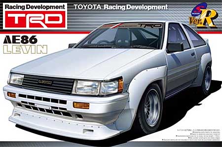 TRD AE86 レビン N2仕様 プラモデル (アオシマ 1/24 Sパッケージ・バージョンR No.041) 商品画像