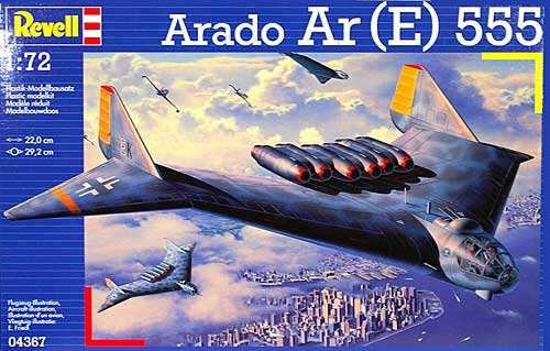アラド Ar(E) 555 プラモデル (レベル 1/72 飛行機 No.04367) 商品画像
