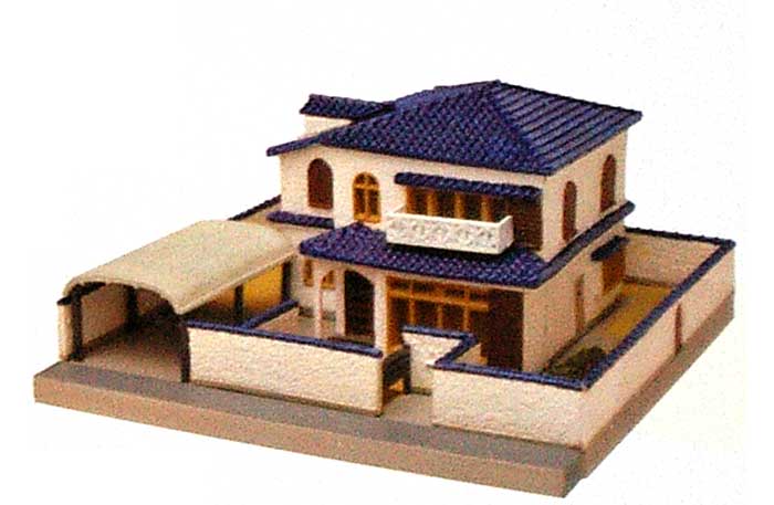 現代住宅 A2 プラモデル (トミーテック 建物コレクション （ジオコレ） No.011-2) 商品画像_3