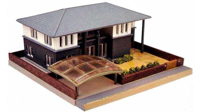 現代住宅 C2 プラモデル (トミーテック 建物コレクション （ジオコレ） No.013-2) 商品画像_2