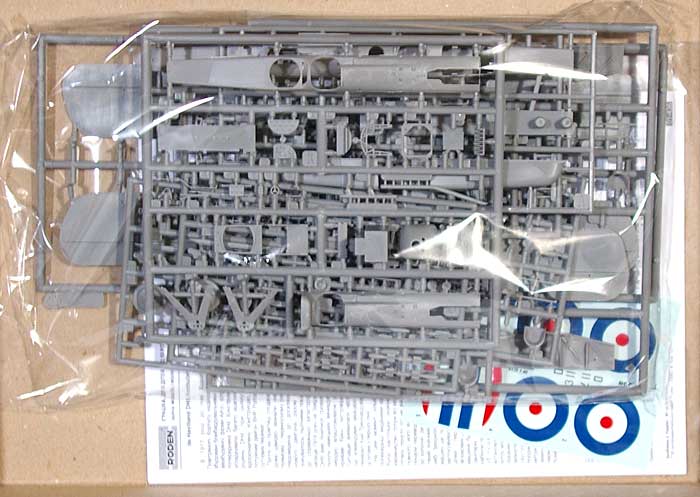 デ・ハビランド DH9 救護用搬送複葉単発機 プラモデル (ローデン 1/48 エアクラフト No.436) 商品画像_1